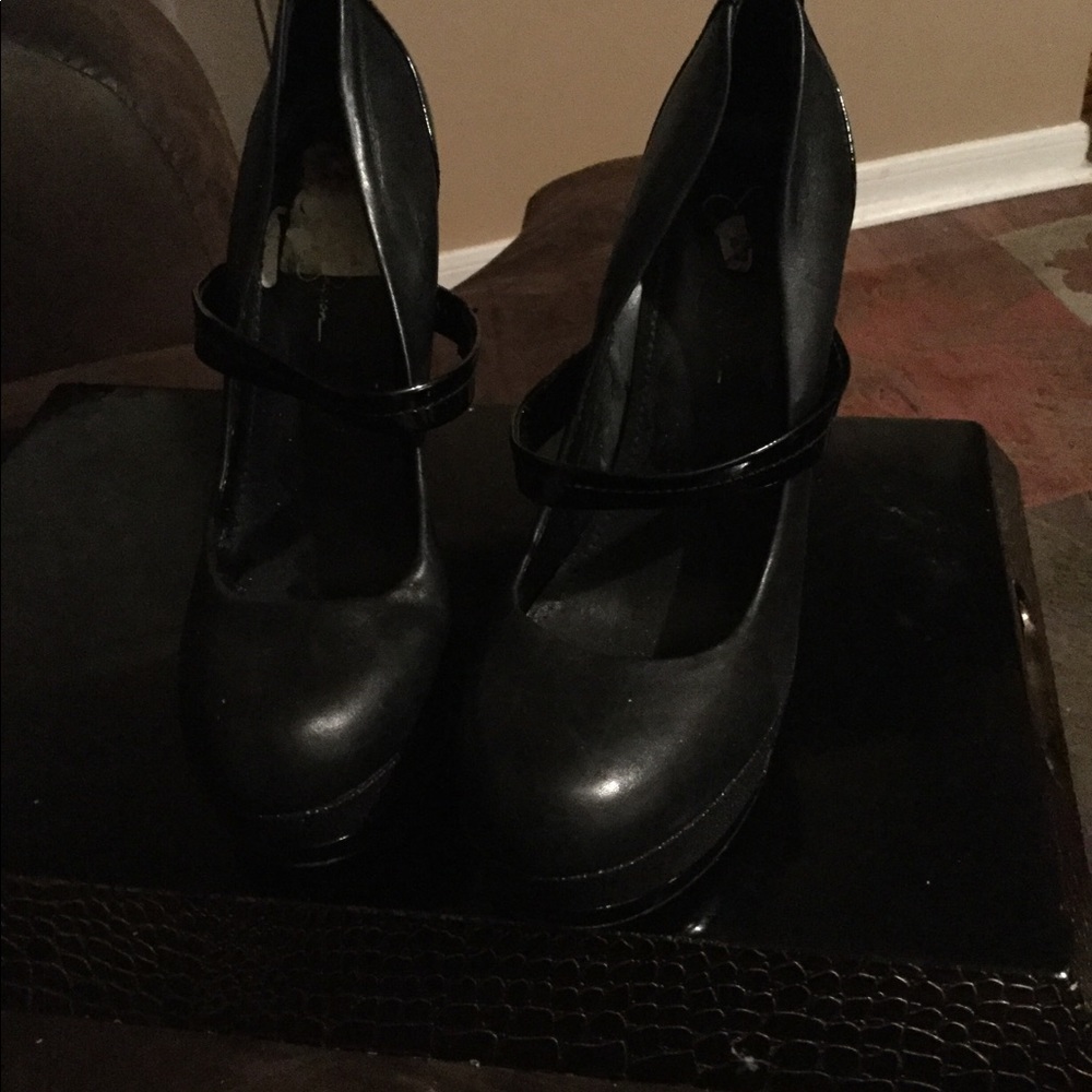 Jessica Simpson Mary Jane Platform High Heels